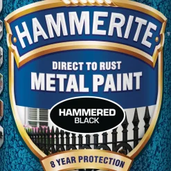 Hammarlack Svart 250 ml Hammerite