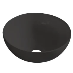 Handfat Fristående Porslin Svart Ø40 cm