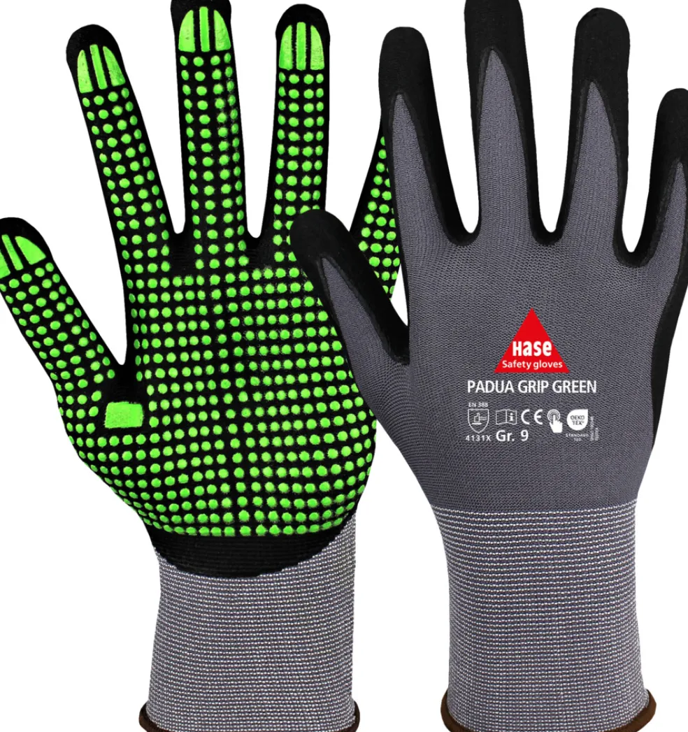 Handske Padua Grip Strl. 8 Hase Safety Gloves