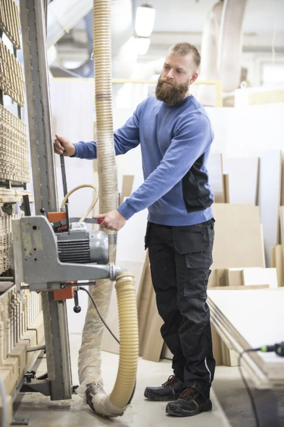 Hantverksbyxa Svart Strl. C46 Jobman Workwear