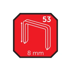 Häftklammer 53 8 mm 1000-pack Probuilder