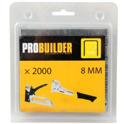 Häftklammer 53F 8 mm 2000-pack Probuilder