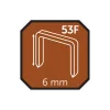 Häftklammer 53F 6 mm 2000-pack Probuilder