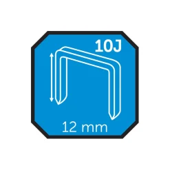 Häftklammer 10J 12 mm 1000-pack Probuilder