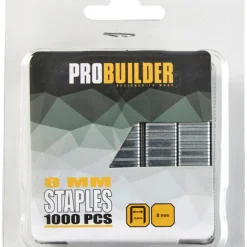 Häftklammer 10J 8 mm 1000-pack Probuilder