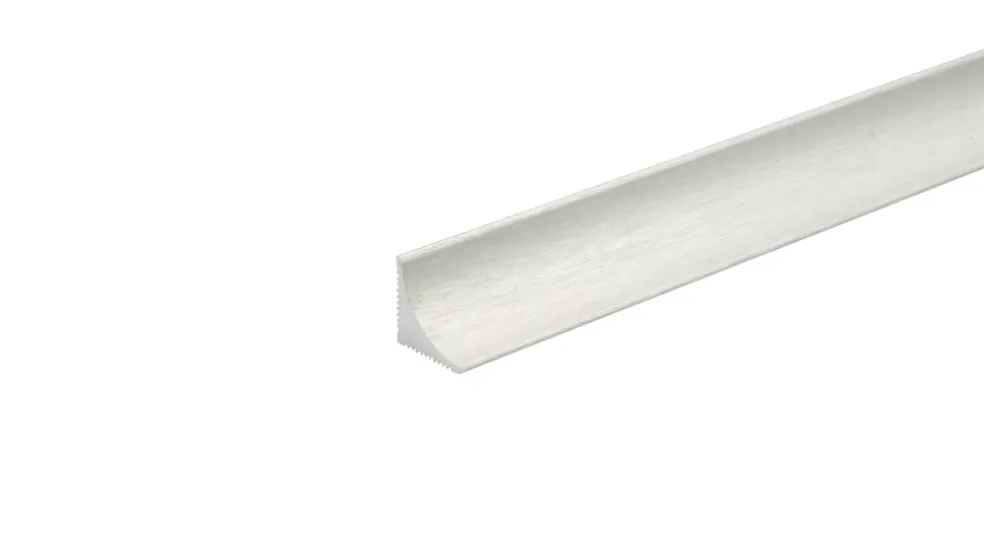 Hålkälslist Alu Matt 15 x 15 mm - 2,5 m