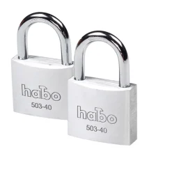 Hänglås 40 mm Habo 2-pack