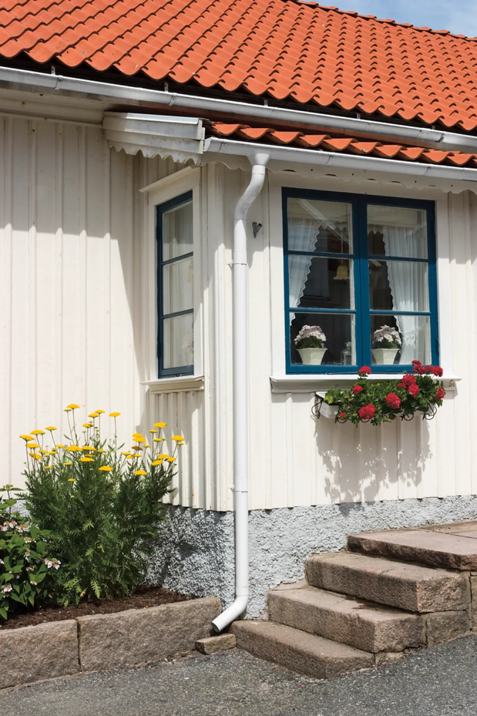 Hängränna 125 x 2500 mm Svart