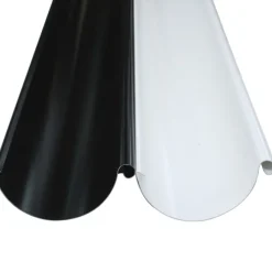 Hängränna 125 x 4000 mm Vit