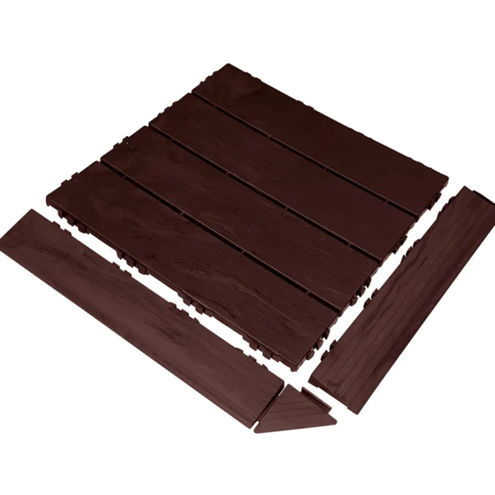 Hörnlist Woodlook Mahogny 2-pack Hestra