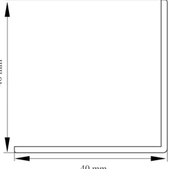 Hörnlist PVC Vit 40 x 40 mm - 2,5 m Primo