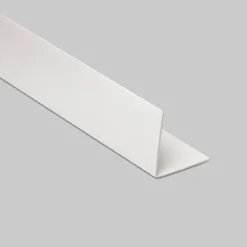 Hörnlist PVC Vit 40 x 40 mm - 2,5 m Primo