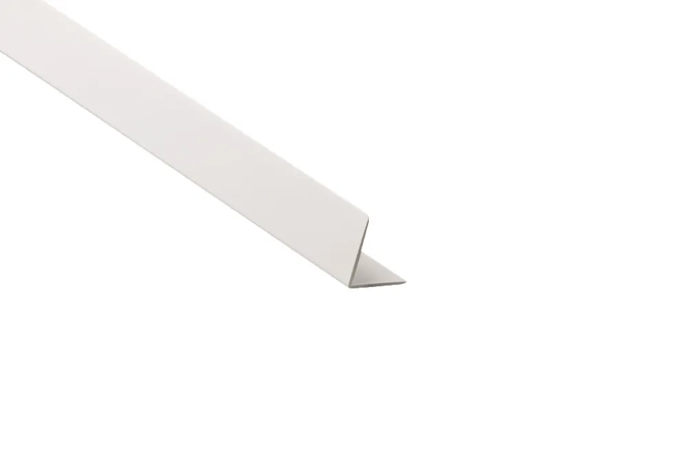 Hörnlist PVC Vit 20 x 20 mm - 2,5 m Primo