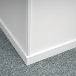 Hörnlist PVC Vit 31 x 31 mm - 2,5 m Primo