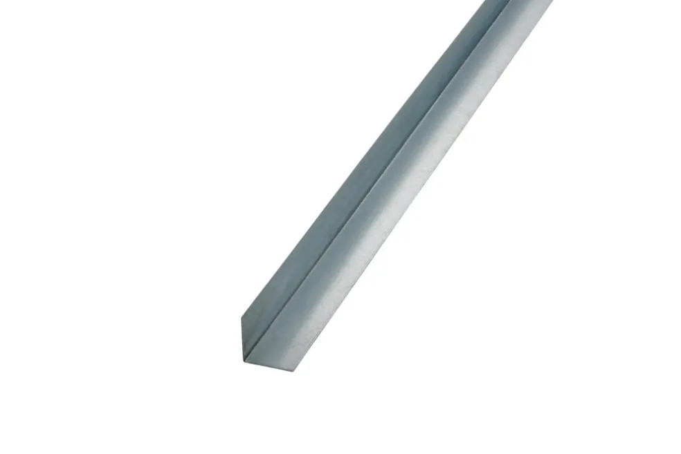 Hörnprofil Galvat Stål 30 x 30 mm - 3 m