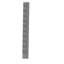 Hörnstolpe Broken Galvad 890 mm Steel Design