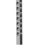 Hörnstolpe Harstena Galvad 715 mm Steel Design