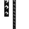 Hörnstolpe Tallkobben Svart 1770 mm Steel Design