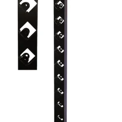 Hörnstolpe Tallkobben Svart 1770 mm Steel Design