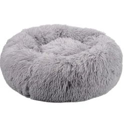 Hund-/Kattbädd Donut Ljusgrå Ø60 cm Petzone