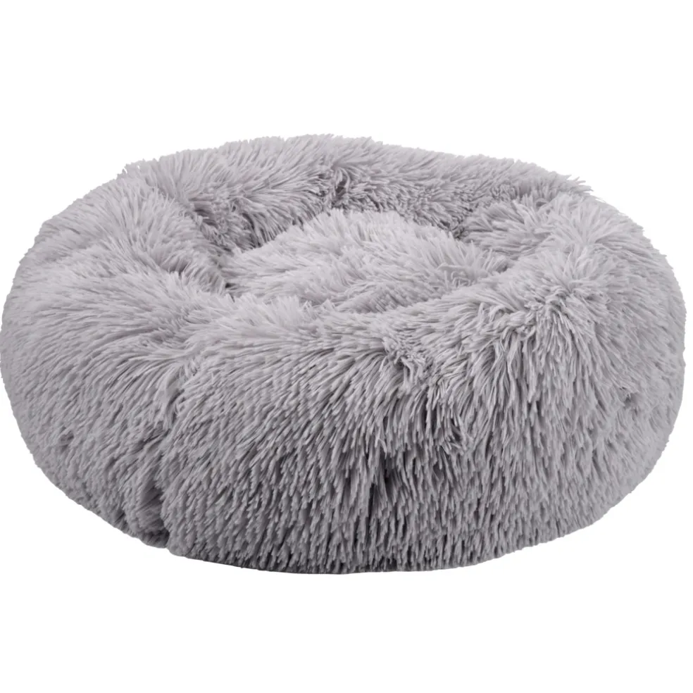 Hund-/Kattbädd Donut Ljusgrå Ø60 cm Petzone