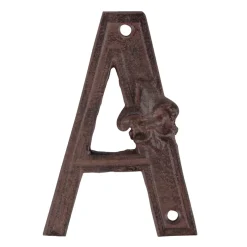 Husbokstav A Gjutjärn 12 cm