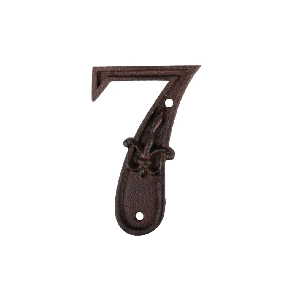 Husnummer 7 Gjutjärn 12 cm
