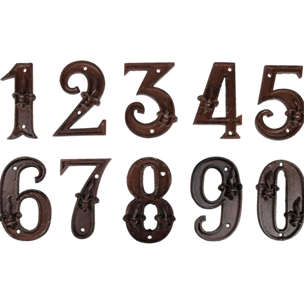 Husnummer 3 Gjutjärn 12 cm