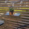 Hylla t/staketstolpe Galvad 50 cm Steel Design