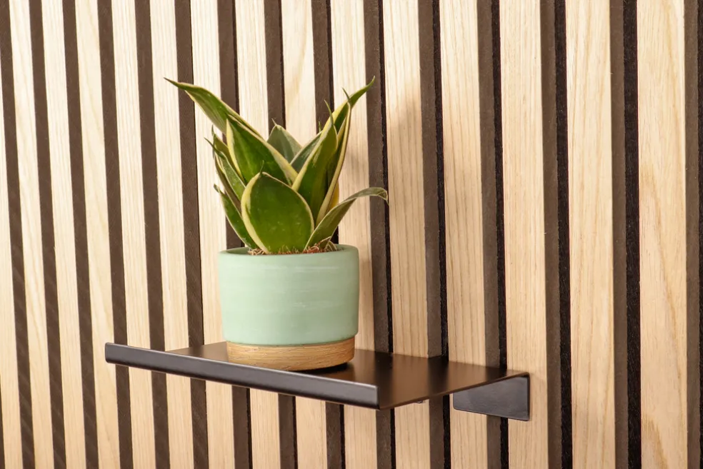 Hylla Akustikpanel Svart 20 cm Home>it