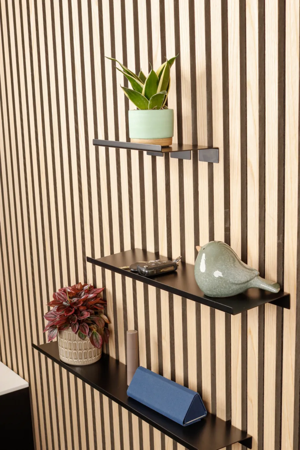 Hylla Akustikpanel Svart 20 cm Home>it