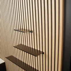 Hylla Akustikpanel Svart 20 cm Home>it
