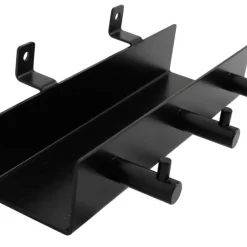 Hylla m/krokar Akustikpanel Svart Home>it