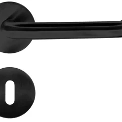 Innerdörrhandtag U-grepp Svart