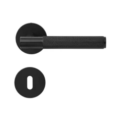 Innerdörrhandtag Lättrat Alu Svart Homefixer