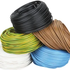 Installationskabel FQ1,5 Svart 20 m Qraft