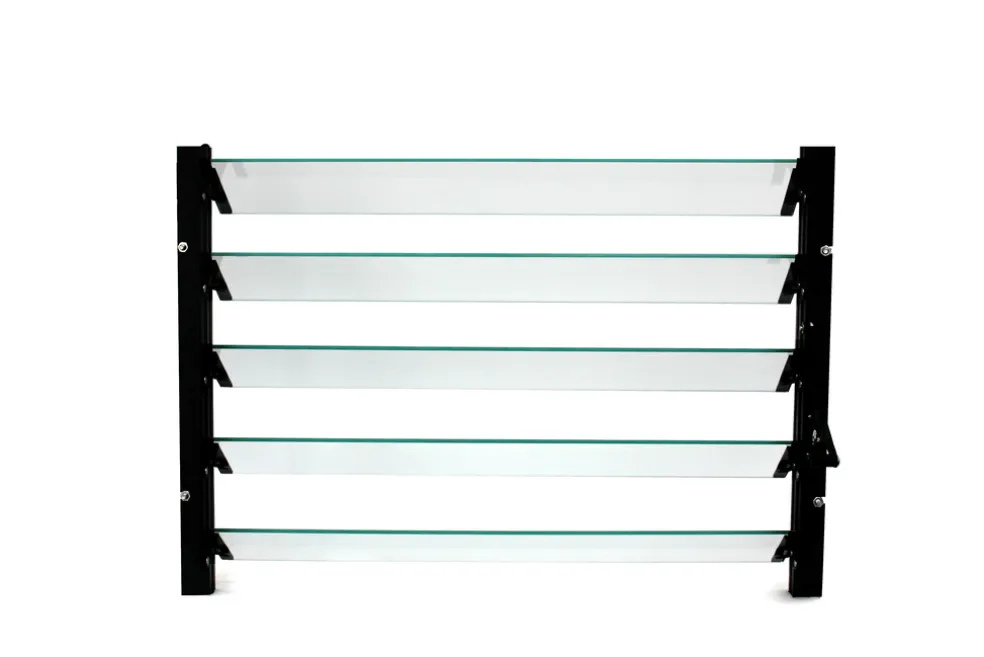 Jalusifönster Växthus Svart 610 x 450 mm Vitavia