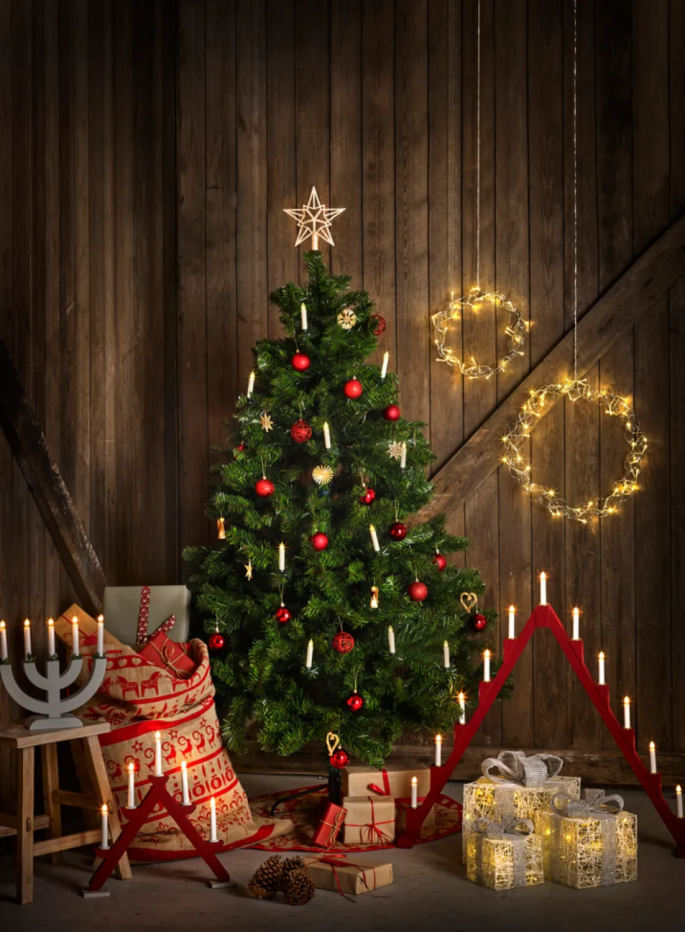 Julklappssäck Mora 95 x 65 cm