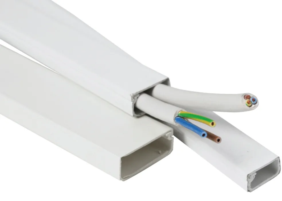 Kabelkanal Självhäftande 12 mm x 2 m Bårebo