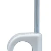Kabelklammer 7-10 mm Rund Vit 20-pack