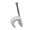 Kabelklammer 10-14 mm Rund Vit 20-pack