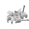 Kabelklammer 10-14 mm Rund Vit 100-pack