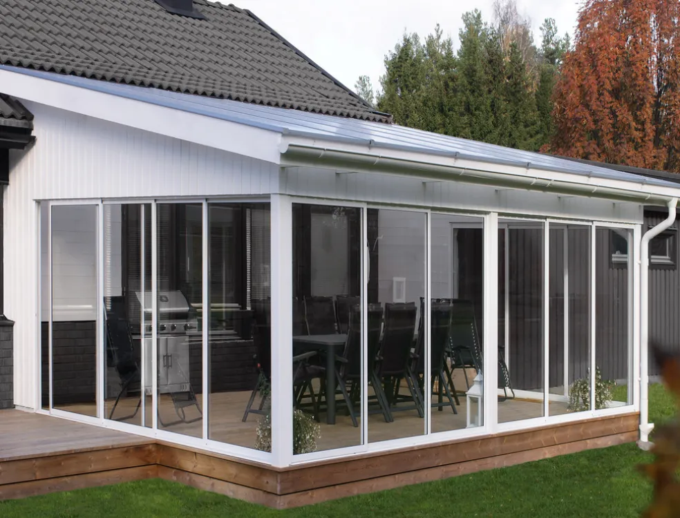 Kanaltak Komplett Klar Alu 10 mm - 3,0 x 3,262 m