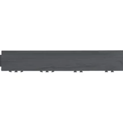 Kantlist Woodlook Mörkgrå 2-pack Hestra