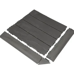 Kantlist Woodlook Mörkgrå 2-pack Hestra