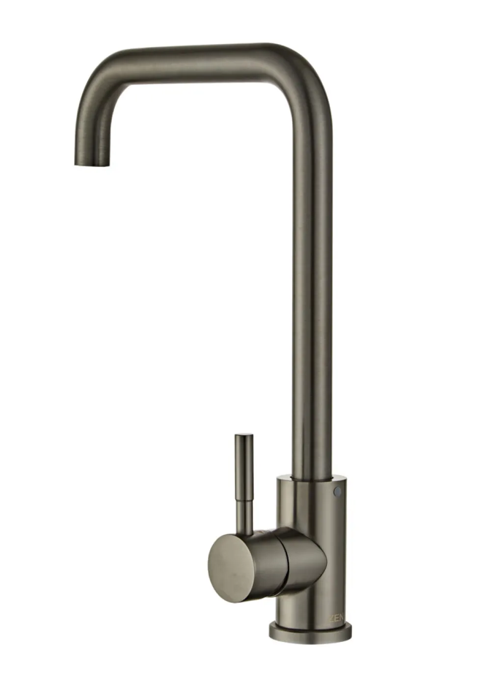 Köksblandare Kantig Gunmetal