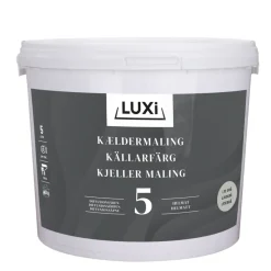 Källarfärg Ljusgrå 5 L Luxi