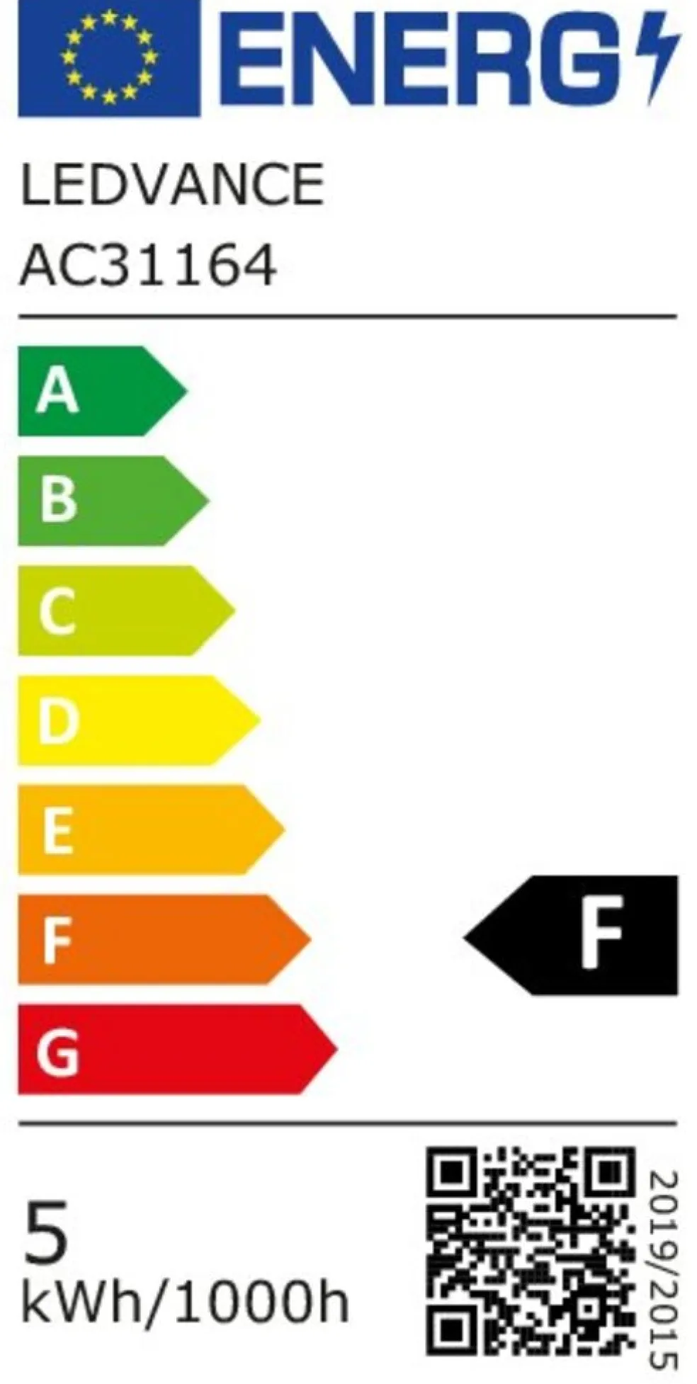 Klotlampa Frostad 5,7W 3-pack Osram