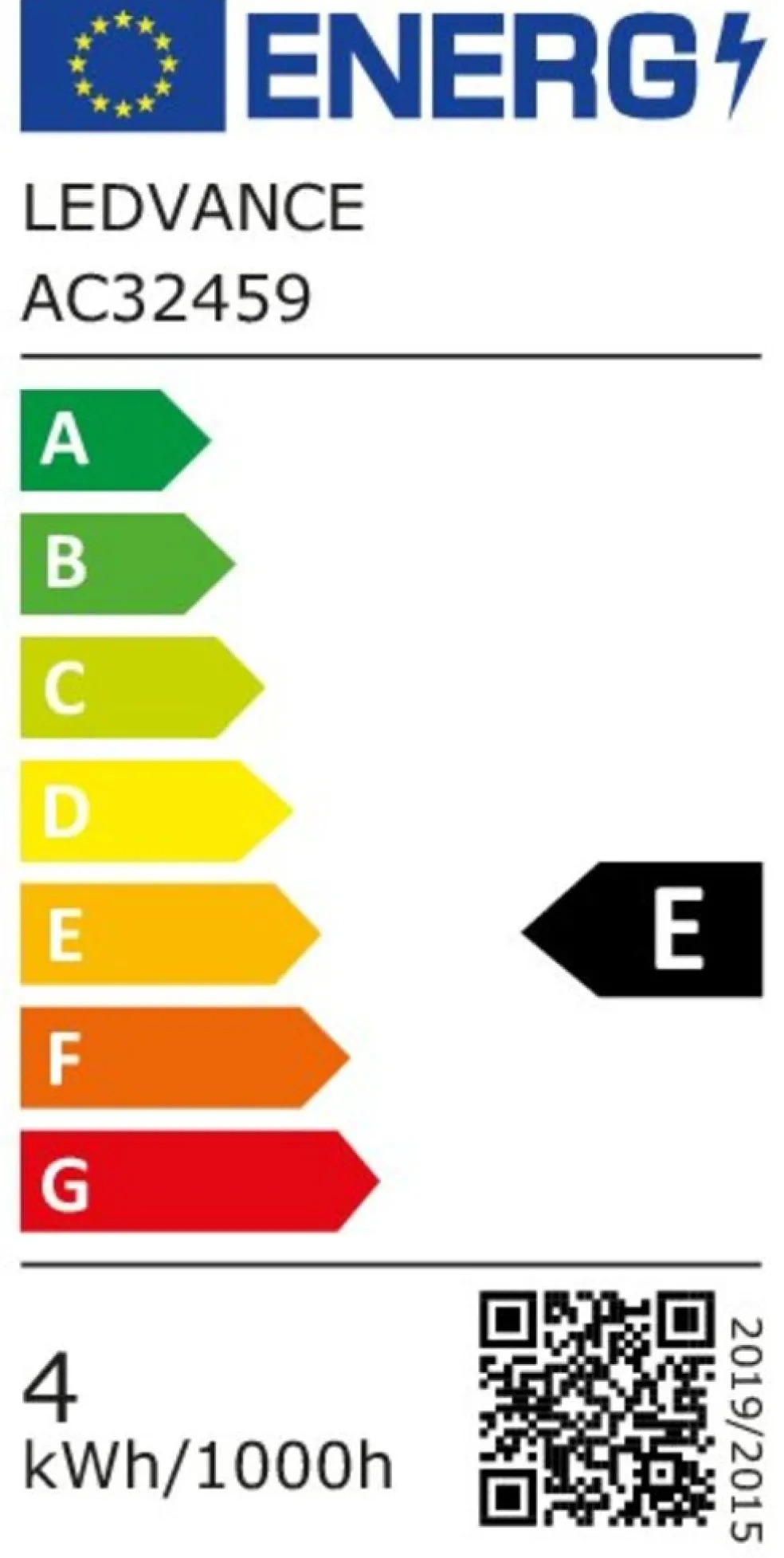 Klotlampa LED Filament 4W Osram