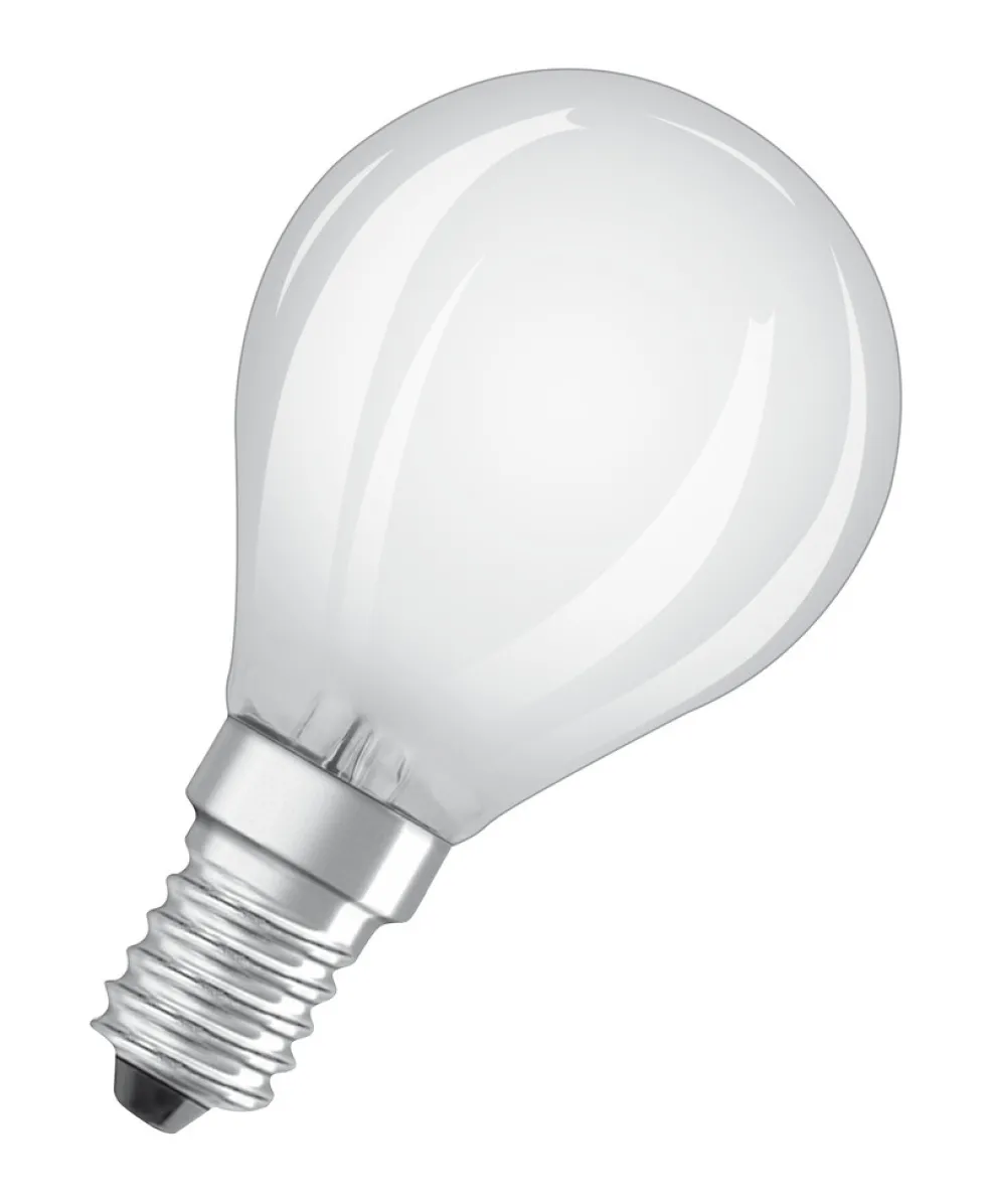 Klotlampa LED Frostad 4W Osram